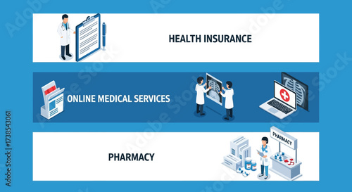 Comprehensive Healthcare Solutions Including Health Insurance Online Medical Services and Pharmacy Access