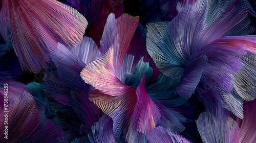 abstract background with colorful waves