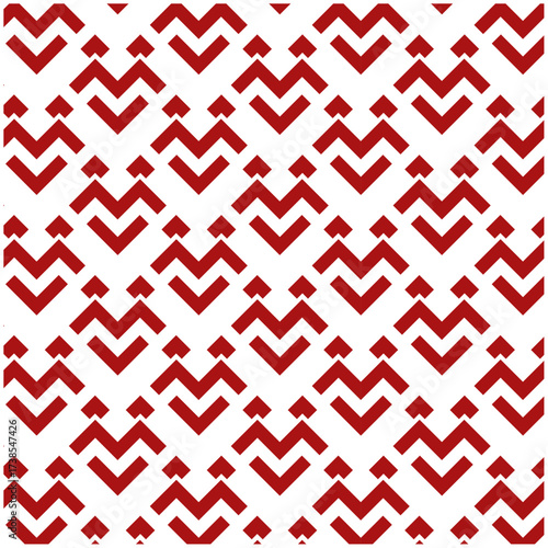 red and white seamless pattern, vertical, undulating lines, rising, steaming, Tate-Waku pattern, classic motif, fortune, upward movement, traditional clothing, path to prosperity, lines represents
