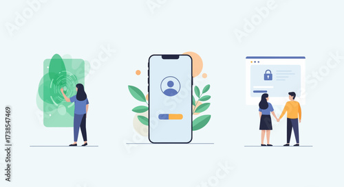 Digital Identity Verification Process for Secure Online Account Access and User Authentication