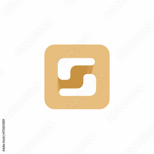 Simple Skip Backward Icon Design Element