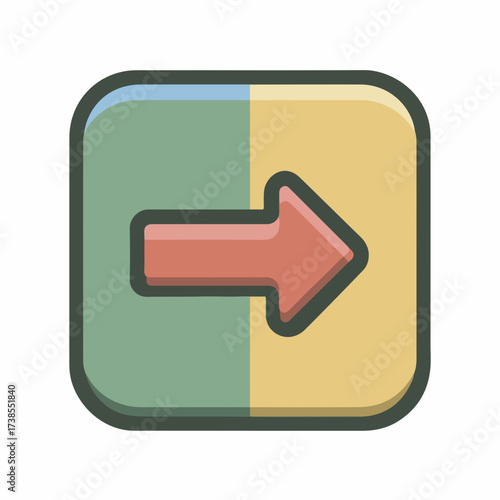 Simple Media Skip Control Icon Design