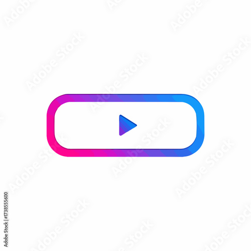 Sleek Skip Back Button Icon Design