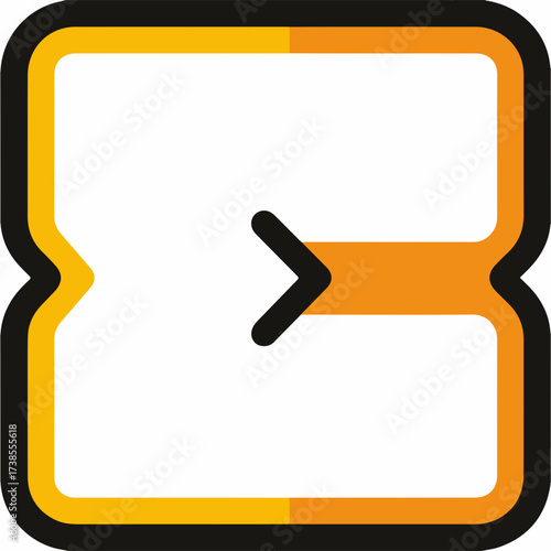 Sleek Skip Previous Navigation Icon Design