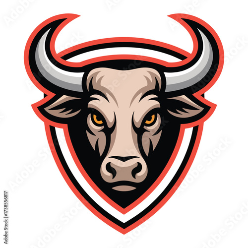bull head vector