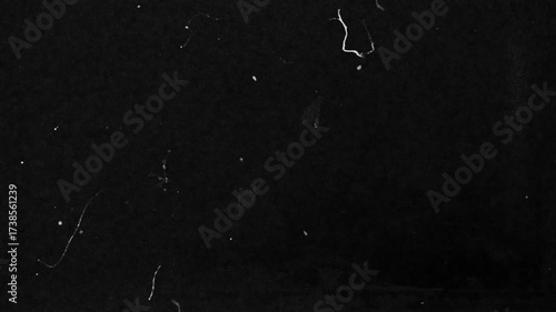 Old Overhead Black Background with Dust and Stains