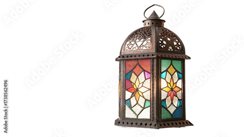 Wallpaper Mural A lantern with a stained glass window on a transparent background png file
 Torontodigital.ca