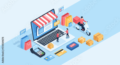 The Convenience and Growth of Online Shopping and Fast Delivery Services Fueling E-commerce Transactions Globally