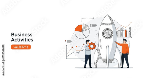 Business Activities and Startup Rocket Launch Strategy for Growth and Innovation