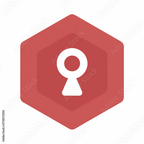 Secure Unlock Icon in Modern Design