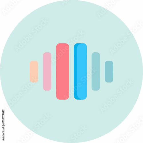Sleek Volume Up Control Icon Design
