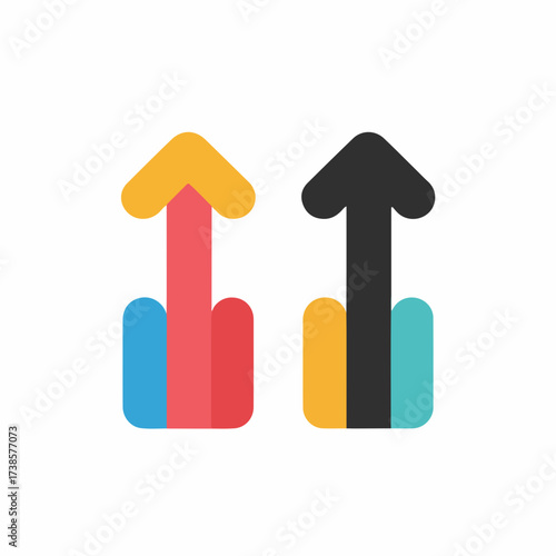 High Contrast Volume Up Icon Design