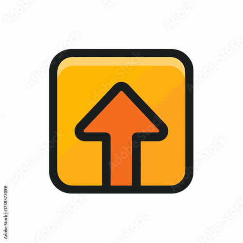 Sleek Sound Control Icon in High Contrast