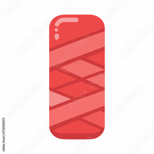 Bandage Simple Medical Icon Flat Design