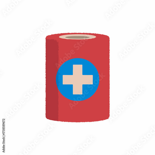 Bandage flat vector medical icon