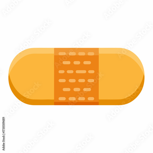 Bandage Icon in Simple Flat Style