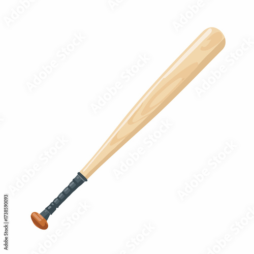 Baseball Bat Icon for Sports Equipment