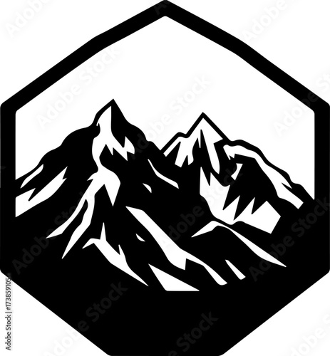 Overcoming Obstacles: Mountain Graphic