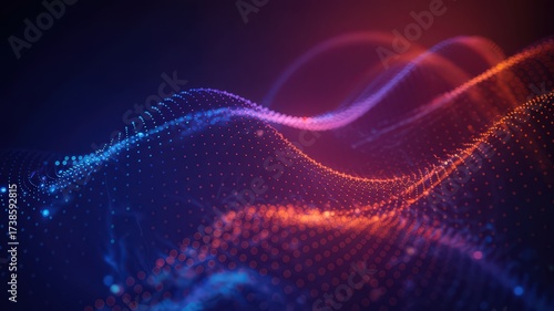 Visualizing complex digital data streams as abstract energy