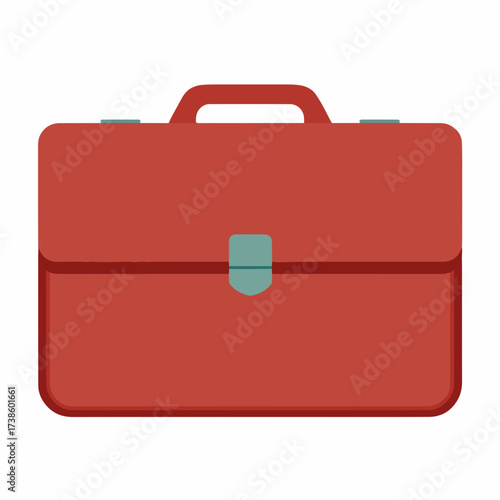Minimalist Briefcase Icon Design