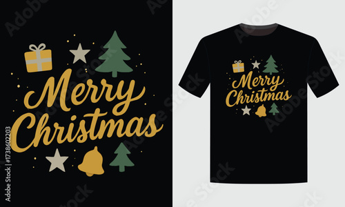Christmas T-Shirt, Christmas Typography T-Shirt, Santa T-shirt Design, Christmas Sweaters, Ugly Christmas T-shirt Design, Christmas T-Shirts Amazon, t shirt, T-shirt Design, Christmas shirt

