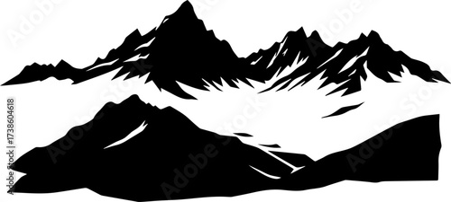 silhouette of a girl in a forest