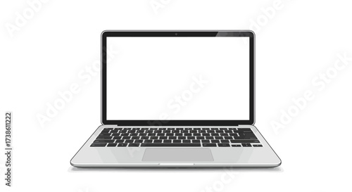 Majestic winter deer leaping in minimalist style with snowflakes