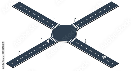 Isometric clouds with lightning and raindrops on white background