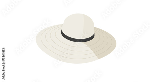 Adorable baby bathing in tub with bubbles in isometric style