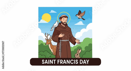 Celebrating Saint Francis Day with Nature and Animals Understanding the Life and Legacy of Saint Francis of Assisi and His Devotion to the Natural World and All Living Creatures