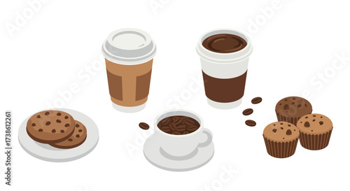 Vibrant orange bell pepper with stem