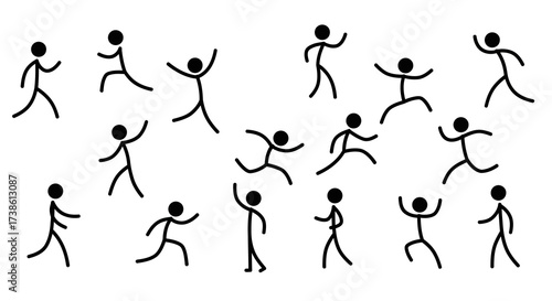 Blue lightning bolt icon on white background for energy and power themes