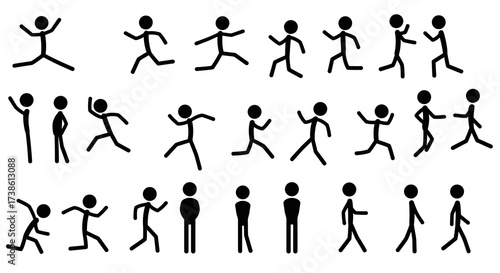 Isometric rowboats with oars set on white background