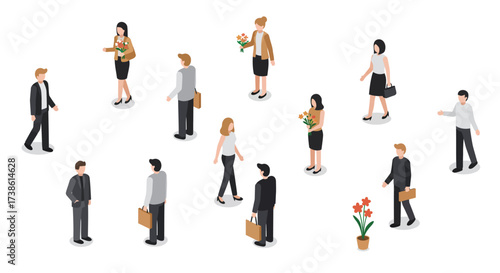 Cheerful snowman with hat and carrot nose on white background