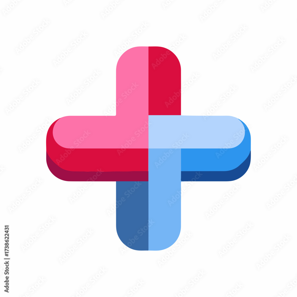 Fototapeta premium Flat Style Checkmark Icon Vector Symbol