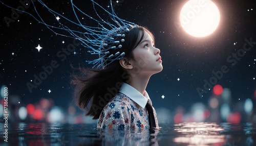 Starlit Reflections of the Future