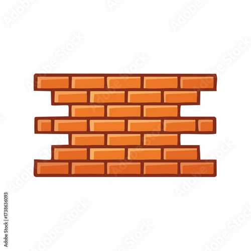 Close-up of a perfectly laid brick wall, showcasing its strength and durability