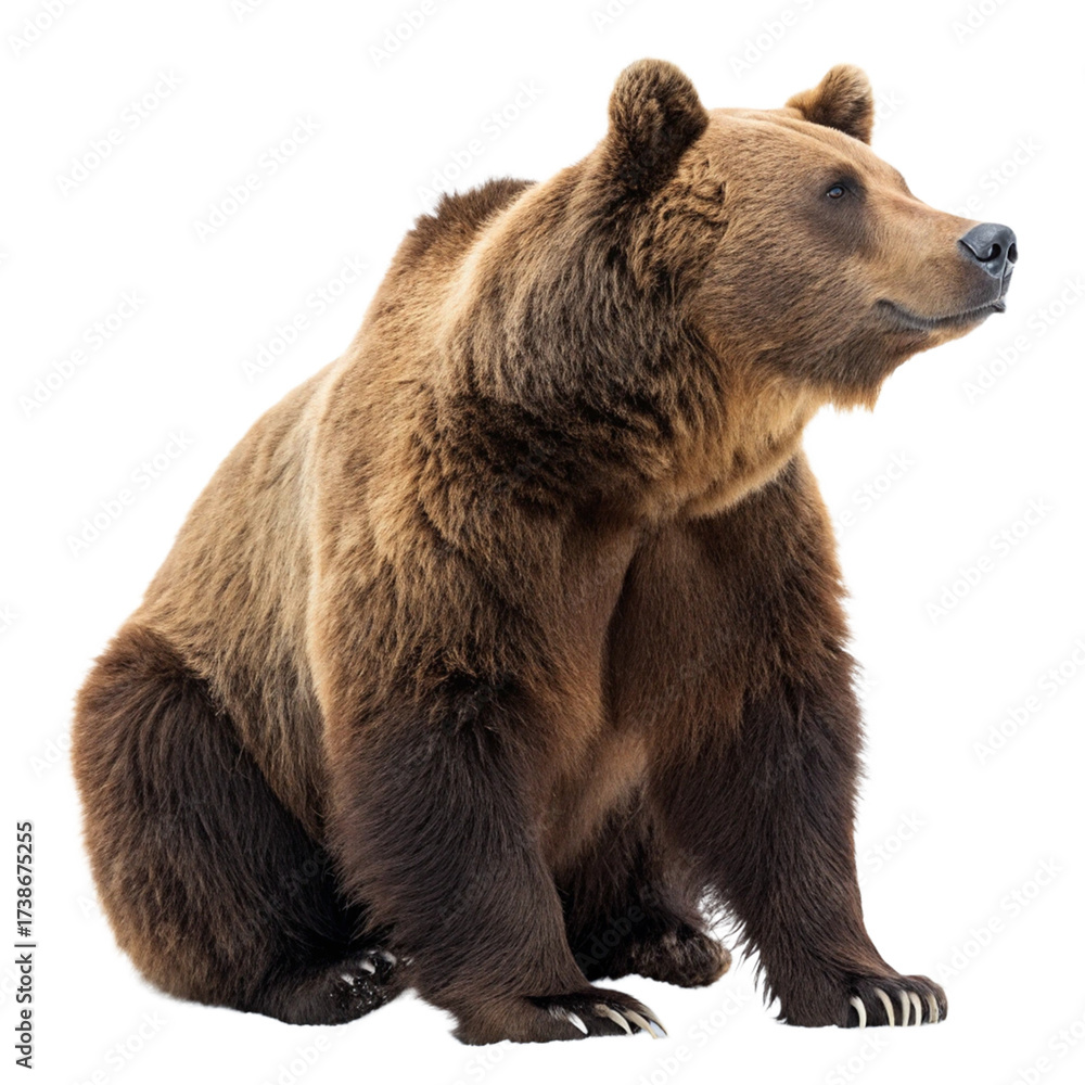 Fototapeta premium Majestic black bear strides confidently, powerful wildlife predator in its natural habitat 