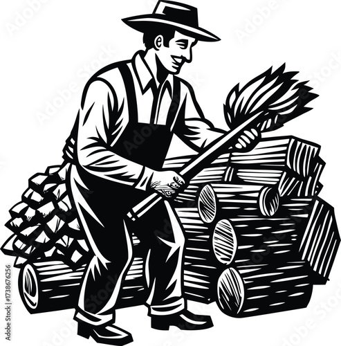 Close-up macro photograph of a single dew drop on a green leaf surface isolated on transparent background