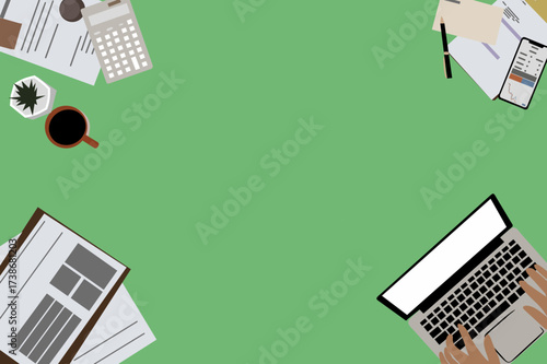 vector illustration of an abstract business background