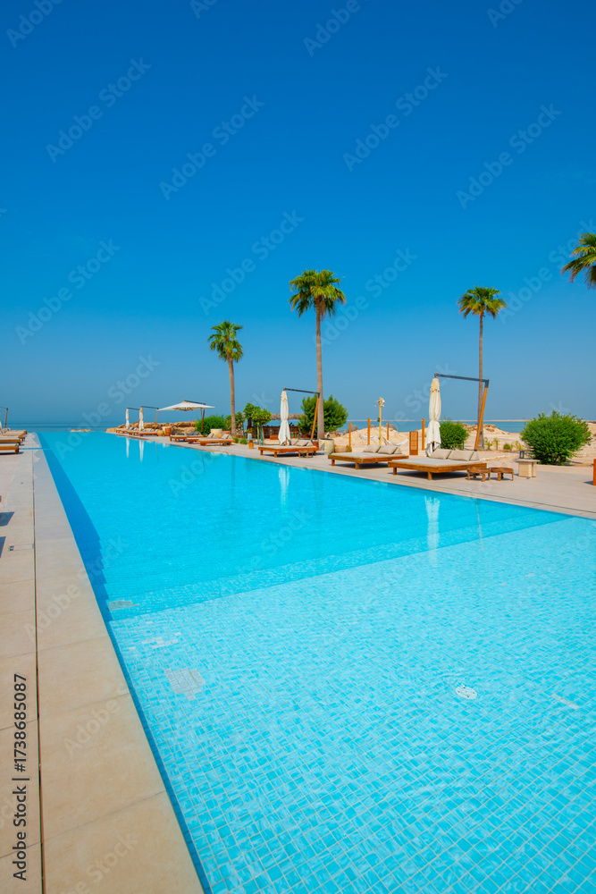 Fototapeta premium Luxury resort located in Qatar