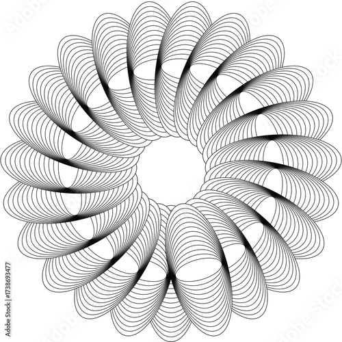 Modern geometric design with abstract shapes and vibrant colors / Diseño geométrico moderno con formas abstractas y colores vibrantes / Modernes geometrisches Design mit abstrakten Formen und lebendig