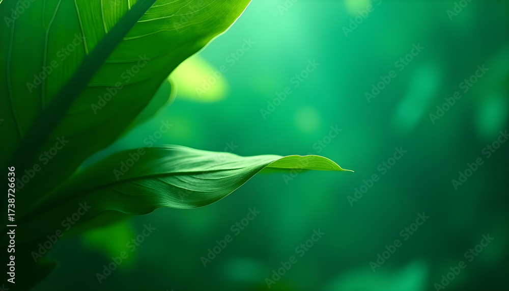 green leaf background green leaf background