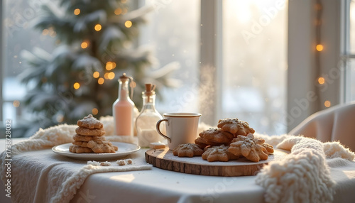 christmas table setting