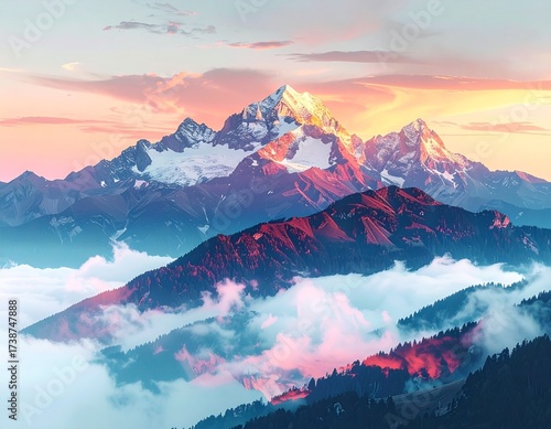 landscape photography enhanced with surreal double exposure 