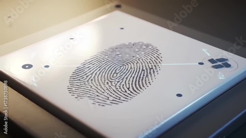Innovative business strategy planning with a futuristic holographic user interface projecting data over a meeting table