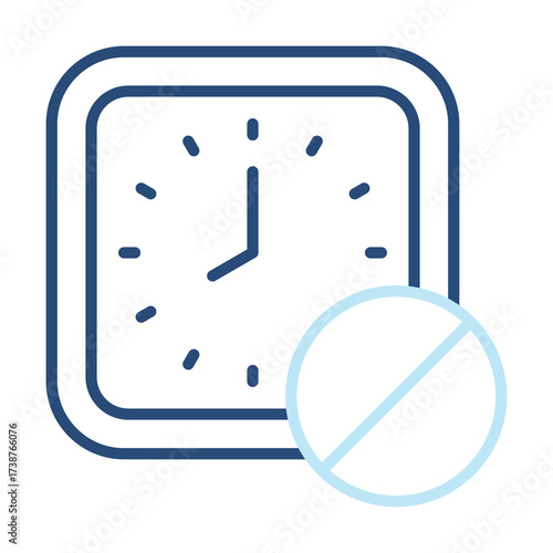 Dose Icon Color Outline Style. Vector Illustration Design
