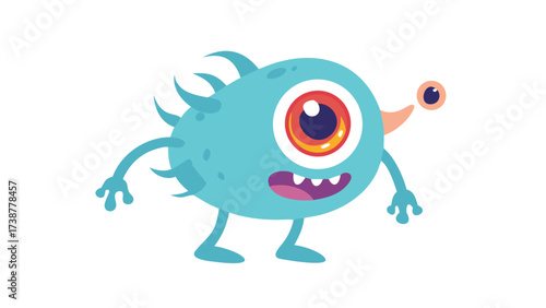 funny cartoon monster