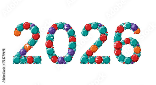 Sparkling 2026 A Year Adorned in Jewels, Celebrating a Bright Future