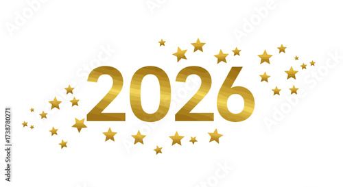 Golden 2026 New Year with Stars Celebration